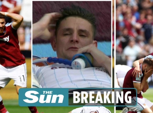 Chấn thương kinh hoàng ở Ngoại Hạng Anh: Cầu thủ 2 đội hoảng hốt vì quá ghê rợn