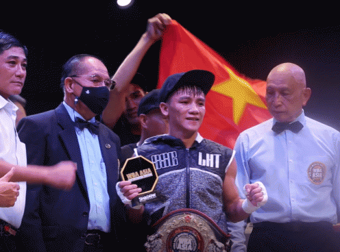 Hạ đẹp 'độc cô cầu bại' Thái Lan, Hữu Toàn giành đai WBA châu Á