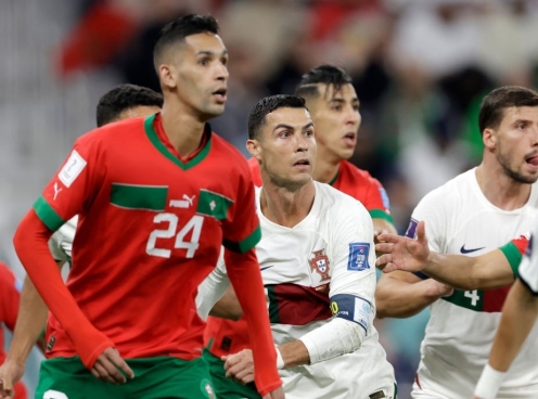 VIDEO bàn thắng Bồ Đào Nha 0-1 Ma Rốc: Viết nên lịch sử!