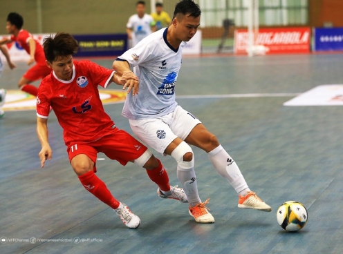 Tân binh CLB Hà Nội tìm được chiến thắng đầu tiên tại giải futsal VĐQG
