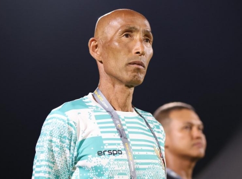HLV Indonesia thấy vui dù thua đậm 6 bàn ở giải châu Á