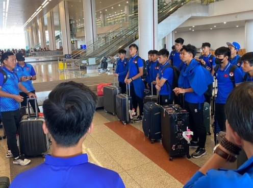 U19 Việt Nam về nước sau giải tứ hùng ở Trung Quốc