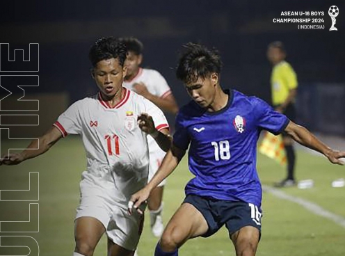 Thắng ngược Myanmar, Campuchia thách thức ngôi đầu của U16 Việt Nam