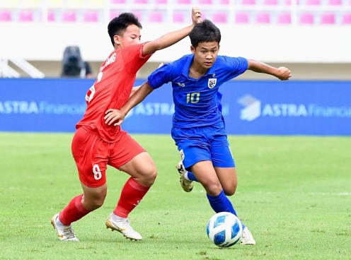 Trực tiếp U16 Việt Nam 1-1 U16 Thái Lan: Gỡ hòa chóng vánh