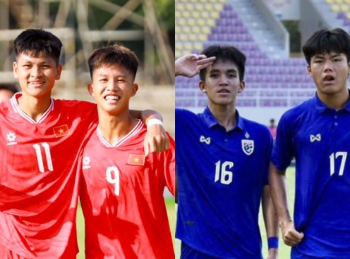 Trực tiếp U16 Việt Nam 0-0 U16 Thái Lan: Tìm kiếm bàn thắng