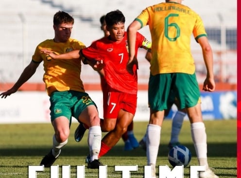 Đè bẹp Lào 6-0, Úc ‘gửi thách thức’ đến U19 Việt Nam