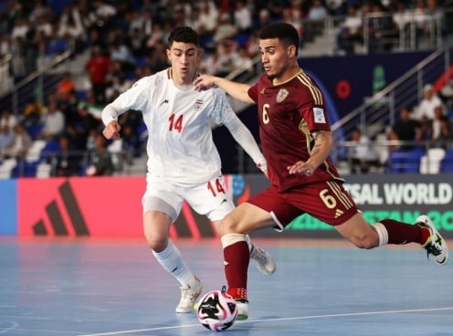 Đại diện châu Á đại thắng 7-1 ngày ra quân futsal World Cup