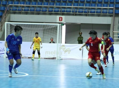 Thái Lan tung đội hình đón tiếp tuyển futsal nữ Việt Nam