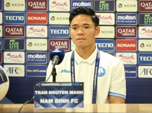 Thủ môn Nguyên Mạnh: 'Bangkok United rất mạnh nhưng Nam Định...'