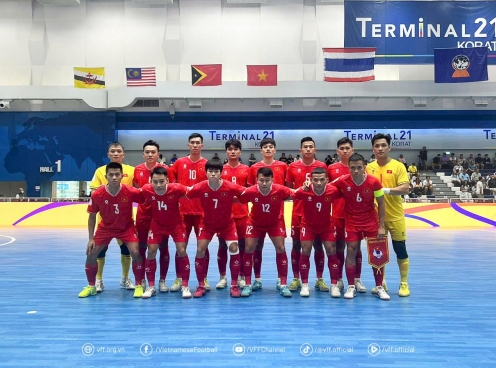 Trực tiếp futsal Việt Nam vs Brunei, 15h30 hôm nay 5/11