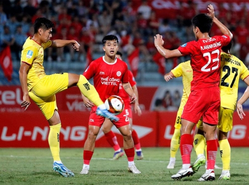 Trực tiếp Viettel vs PVF-CAND, 19h15 hôm nay 11/1