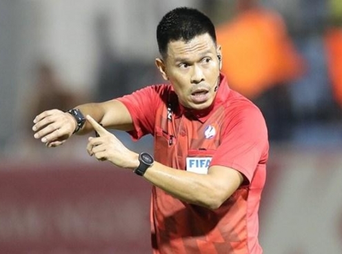 Trọng tài FIFA Thái Lan, Malaysia làm việc ở vòng 19 V-League