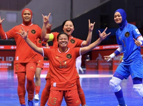 Thắng 5-1, Indonesia nối gót Việt Nam vào tứ kết châu Á
