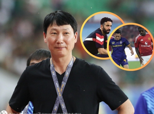 HLV Kim Sang Sik hy vọng Amorim để mắt tới Hai Long