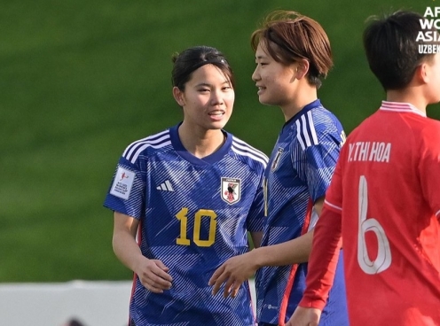 Việt Nam thua đậm 10 bàn trước U20 nữ Nhật Bản