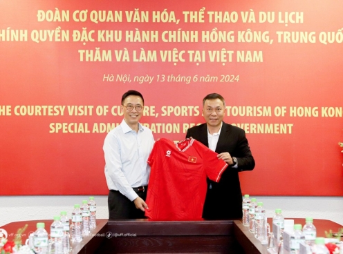 Tăng cường hợp tác về lĩnh vực bóng đá giữa Việt Nam và Hồng Kông, Trung Quốc