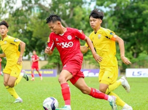 Hà Tĩnh thắng ấn tượng Thể Công Viettel tại VCK Giải bóng đá vô địch U17 QG