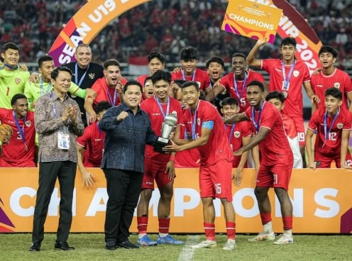 Vô địch Đông Nam Á, U19 Indonesia được thưởng cực lớn