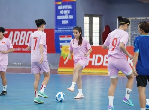 ĐT futsal nữ Việt Nam chuẩn bị kỹ cho chuyến du đấu Thái Lan