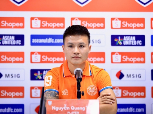 Quang Hải: 'CAHN sẽ mang Cúp vô địch về Việt Nam'