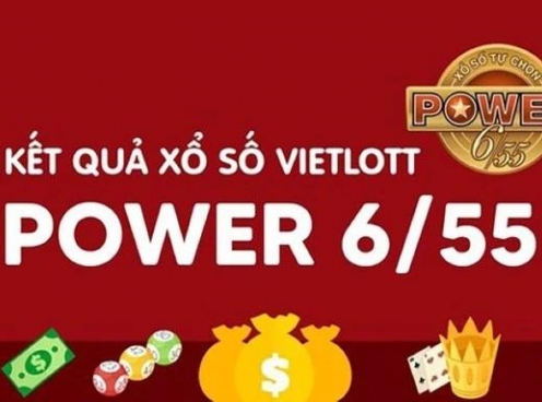 Vietlott 24/5/2025 - Kết quả xổ số Vietlott Power 6/55 ngày 24/5/2025