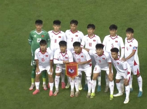 Trực tiếp U16 Việt Nam 0-0 U16 Trung Quốc: Nỗ lực