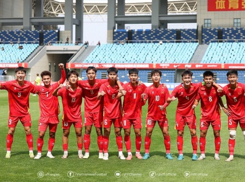 U16 Việt Nam nhận thưởng khủng sau trận thắng ông lớn Tây Á