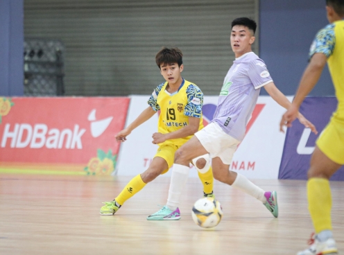Lượt 10 Giải Futsal VĐQG 2025: Sahako tiến thẳng vào top 3