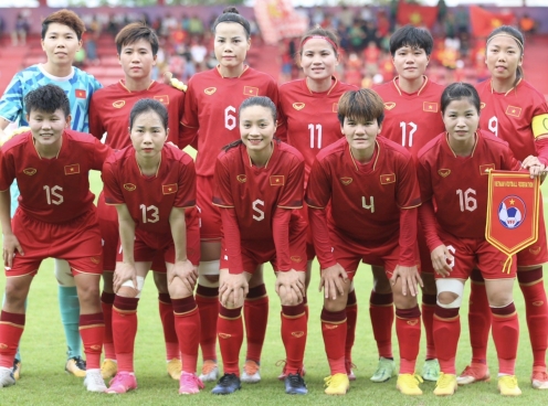 ĐT nữ Việt Nam sáng cửa vào VCK châu Á 2026