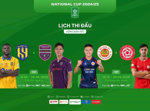 Trước vòng bán kết Cúp QG: Xác định trận chung kết rực lửa