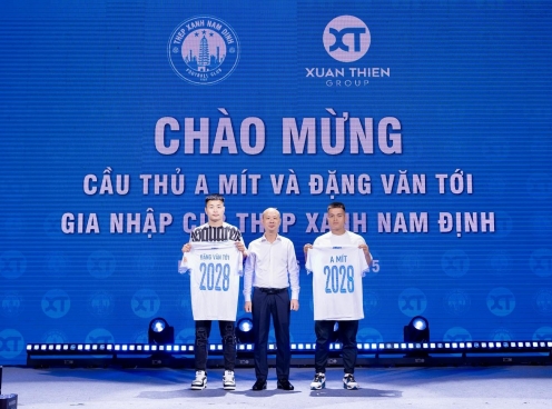 Nhà vô địch Nam Định chính thức công bố 2 tân binh