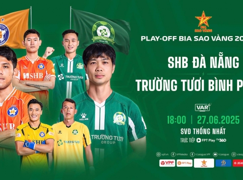 Trực tiếp Bình Phước vs Đà Nẵng, 18h00 hôm nay 27/6