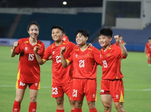 Ngày thi đấu ấn tượng của dàn sao trẻ ĐT nữ Việt Nam