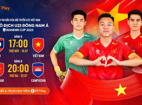 NHM nhận tin không thể vui hơn ở giải đấu U23 Việt Nam 2 lần vô địch