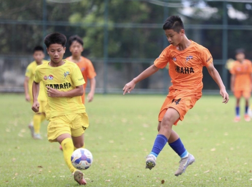 SLNA đấu Nam Định ở chung kết U13 Quốc gia