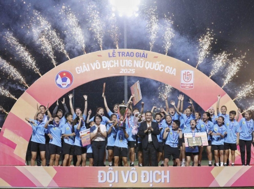 Hà Nội vô địch U16 nữ Quốc gia 2025