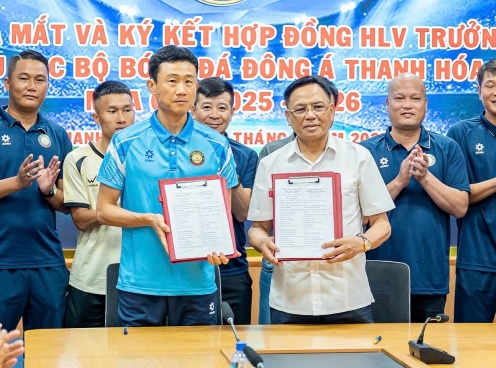 Cựu trợ lý ĐT Việt Nam chính thức làm HLV trưởng CLB Thanh Hoá