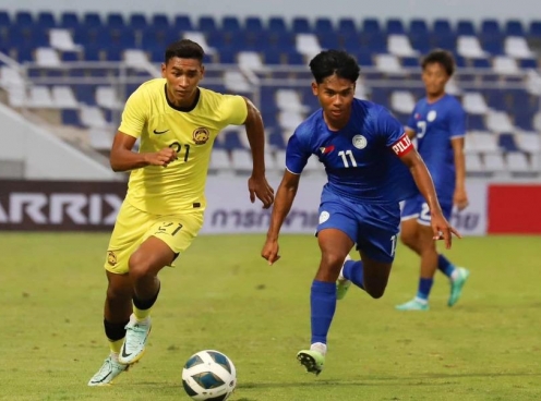 Trực tiếp U23 Malaysia vs U23 Philippines, 17h00 hôm nay 15/7