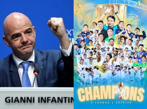 Chủ tịch FIFA chúc mừng nhà vô địch bóng đá Việt Nam