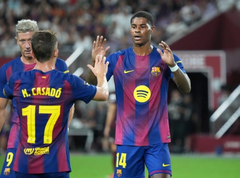 Hansi Flick ca ngợi hết lời Rashford và dàn sao La Masia