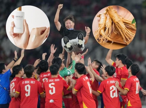 HLV Kim Sang Sik mua nhân sâm, mỹ phẩm tặng học trò