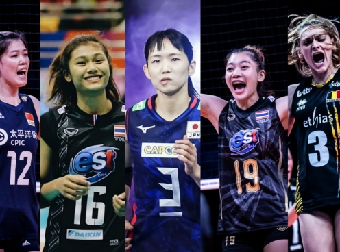 Top 5 ngôi sao nữ sáng nhất tuần 1 VNL 2022: Châu Á góp mặt 4 người