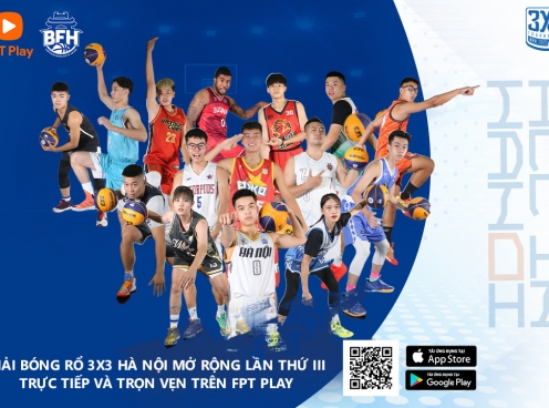 Lịch thi đấu giải bóng rổ 3x3 Hà Nội mở rộng 2022 ngày 2/7