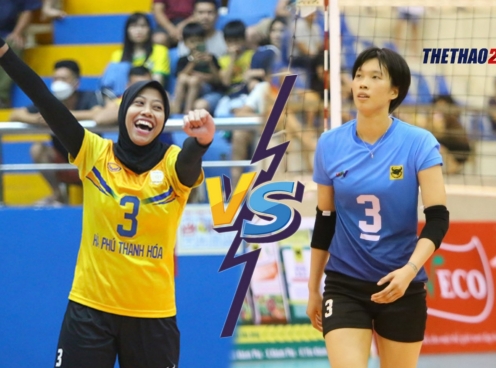 Tứ kết bóng chuyền nữ Long An vs Thanh Hóa: Thanh Thúy vs Megawati