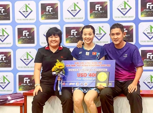 Nguyễn Thùy Linh vô địch giải cầu lông Vietnam International Series 2022