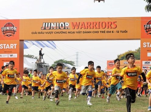 Junior Warriors - Giải đấu vượt chướng ngại vật nhí kết thúc thành công