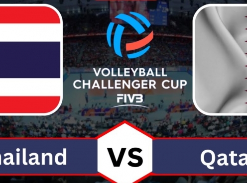 Link xem trực tiếp bóng chuyền nam FIVB Challenger Cup 2023 ngày 28/7: Thái Lan vs Qatar