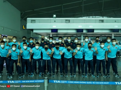 ĐT futsal Việt Nam lên đường sang Thái Lan tập huấn