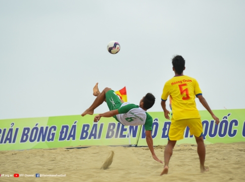 Giải bóng đá Bãi biển VĐQG 2022: Đà Nẵng bảo vệ thành công ngôi vô địch trước một vòng đấu