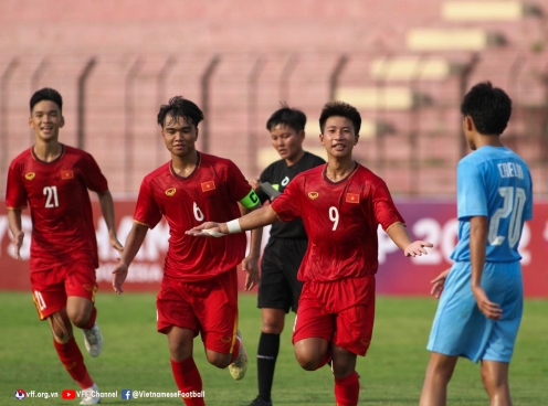 Việt Nam thắng hủy diệt trước ngày đấu Indonesia ở giải AFF U16